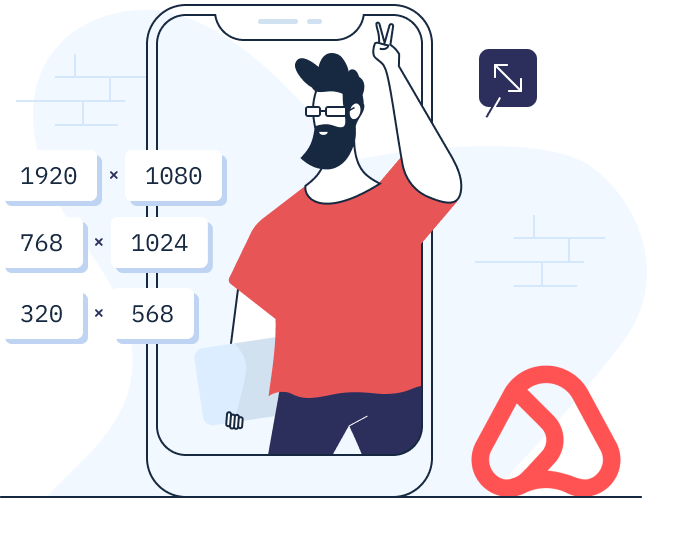 Адаптивен <br>под разные устройства